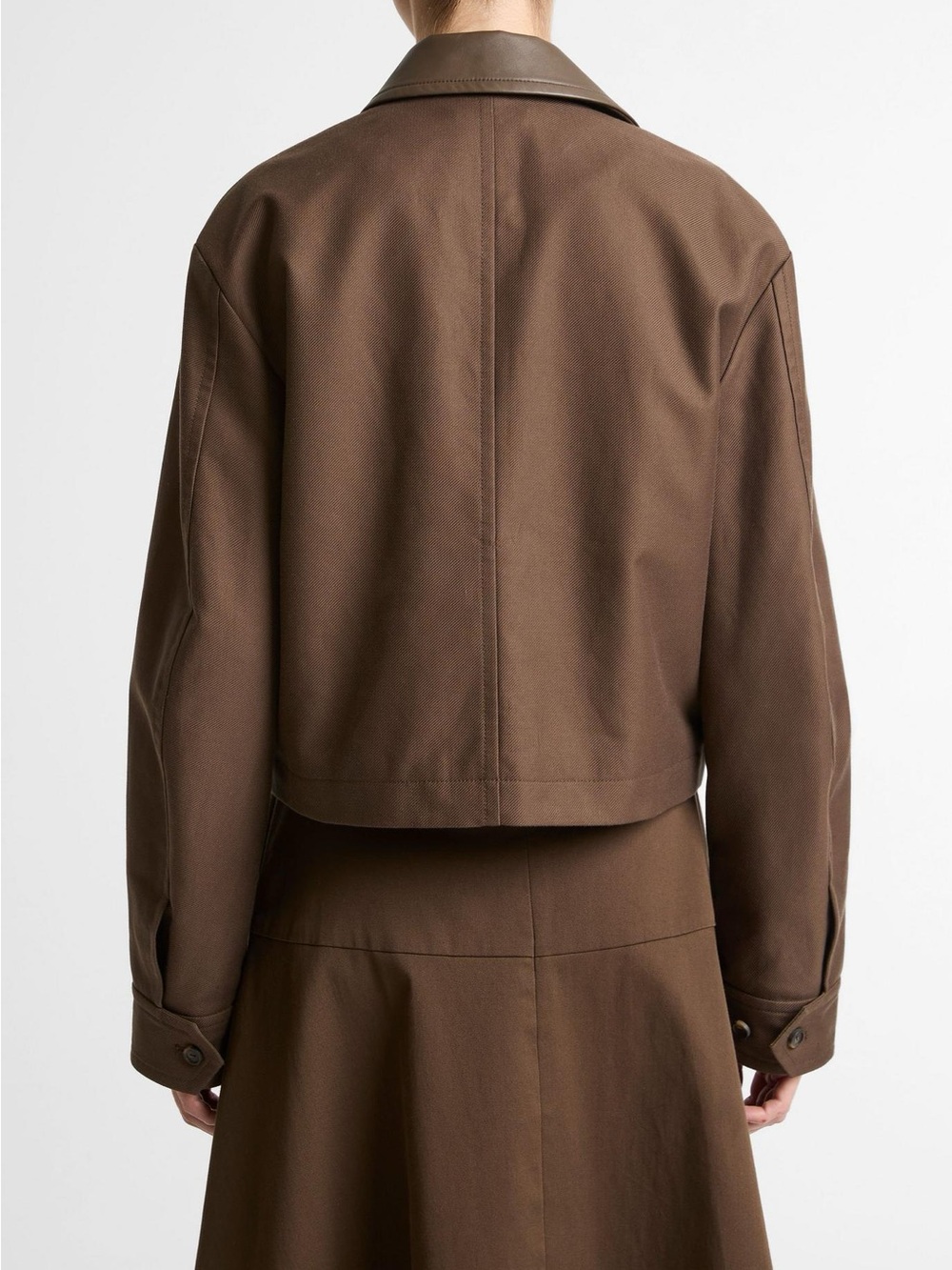 NWT Vince Cotton Twill Jacket Sz Small - Picture 2 of 9